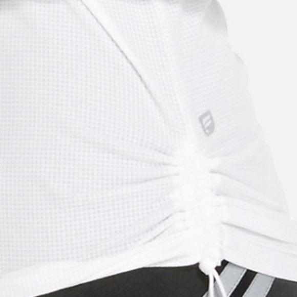 Fabletics Cashel white long sleeves active shirt top - Picture 4 of 4